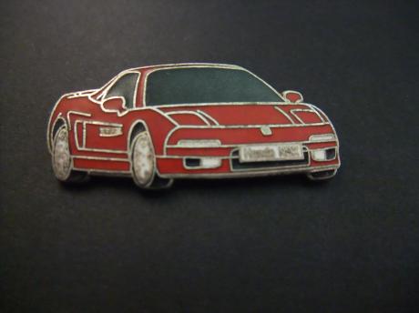 Honda NSX supersportwagen rood
